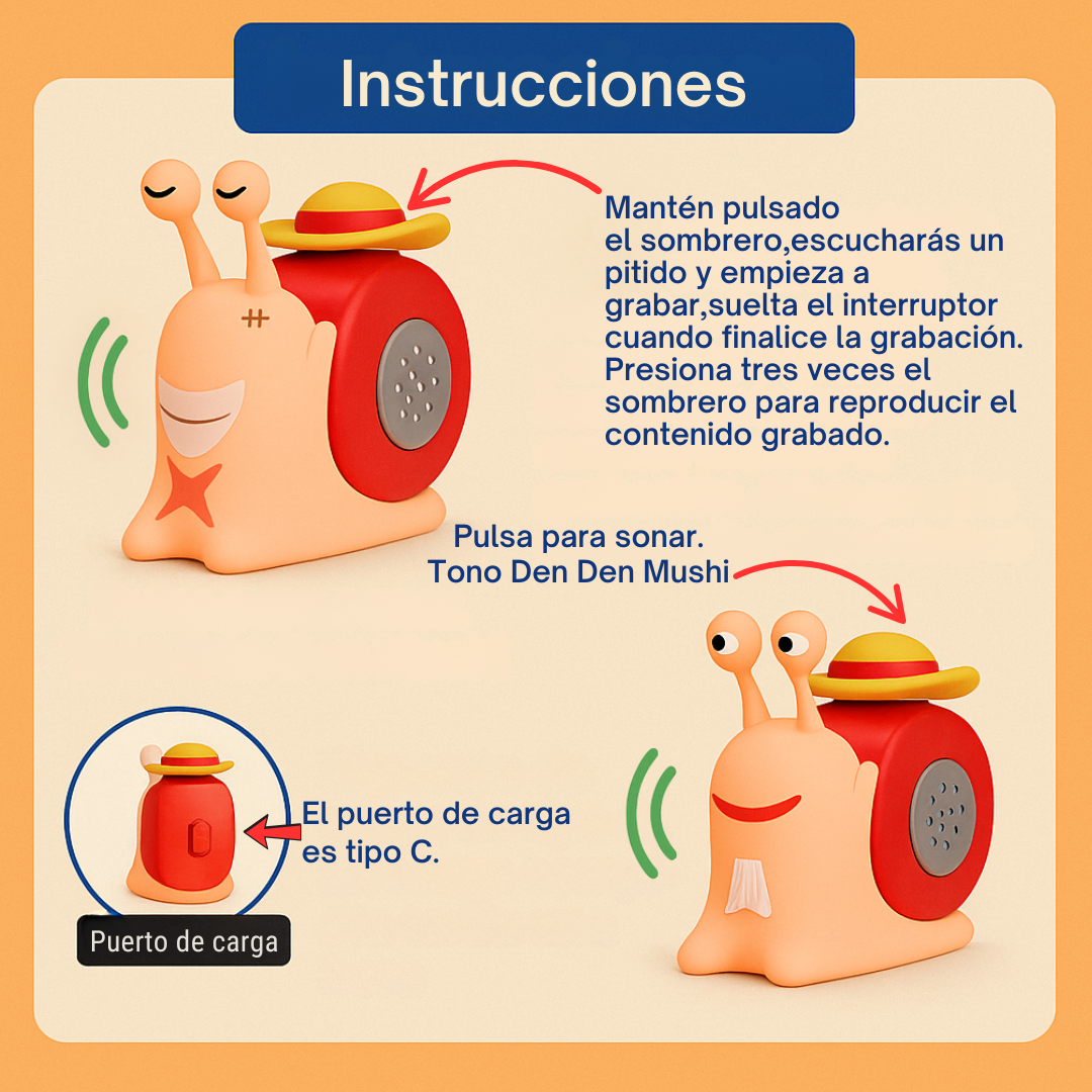 Grabadora Portable Magica